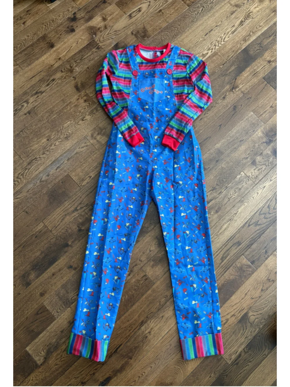 Girl's Chucky Costume Size Medium 8-10